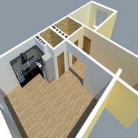 Фото 3D визуализации ремонта квартир в Санкт-Петербурге.